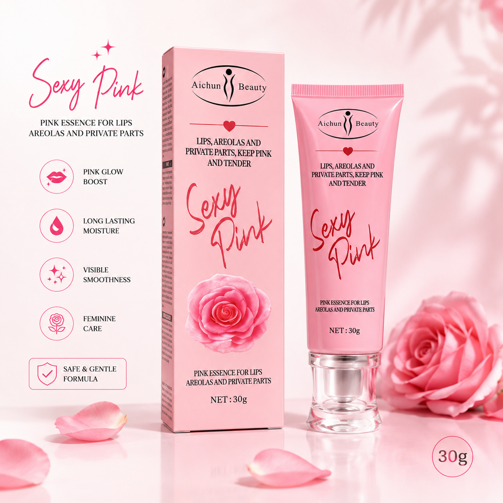 Aichun Beauty Sexy Pink — Lips & Skin Brightening Essence (30g)
